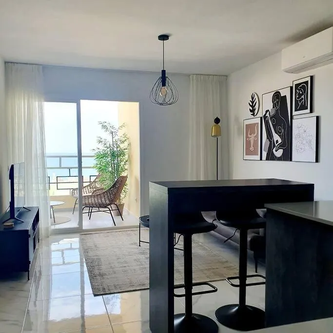 New, Nucleos Luxury Sea View Apartment, Pool 토레몰리노스 0*,