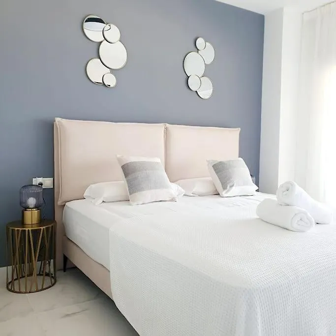 아파트 New, Nucleos Luxury Sea View Apartment, Pool 토레몰리노스 스페인